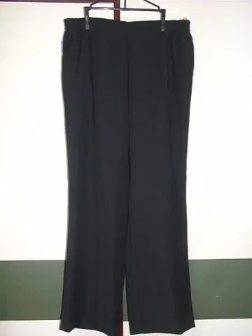 미사용 택 포함 타이 여성용 팬츠 블랙 3L