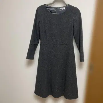 내추럴 뷰티 베이직 롱 라메 원피스 A라인