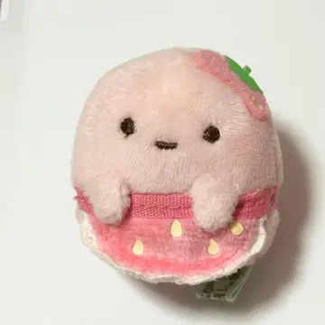 스미코구라시 타피오카 딸기 페어 찻집 테노리 봉제 인형