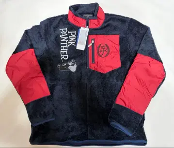 CASTELBAJAC 핑크 팬서 하프 지퍼 플리스