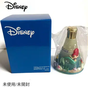 미사용 미개봉 Disney 공식 아리엘 LED 라이트 만화경 오르골