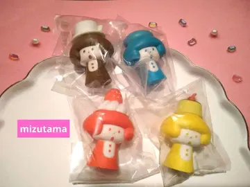 mizutana 캡슐 토이 가챠가챠 4점 세트