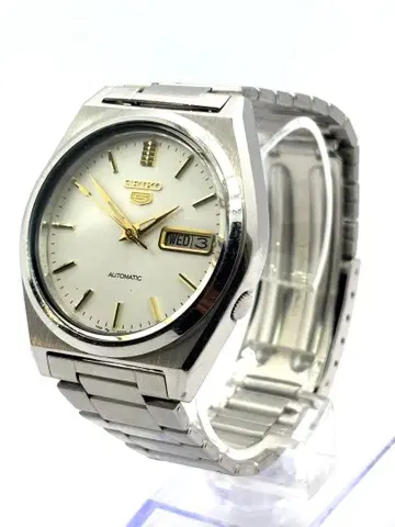 [ 작동품 ] SEIKO 세이코 5 오토매틱 자동 와인딩 남성용 손목시계