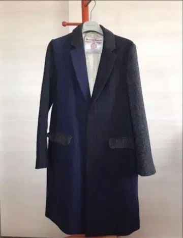 뷰티&유스 해리스 트위드 체스터 코트 M 사이즈