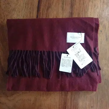 URBAN RESEARCH DOORS 버건디 머플러