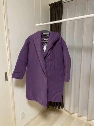 CHILLE 퍼플 다운 자켓