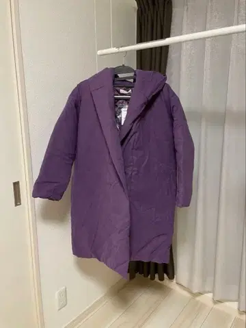 CHILLE 퍼플 다운 자켓