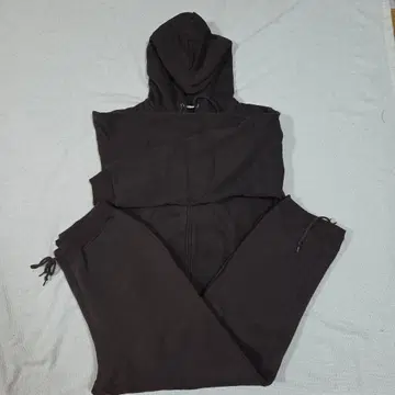 가격 인하 미사용 새상품 DISCUS 디스커스 브라운 맨투맨 상하의 셋업