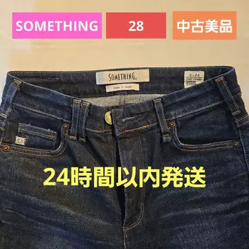 썸씽 데님 28 중고 새상품급 something 여성용