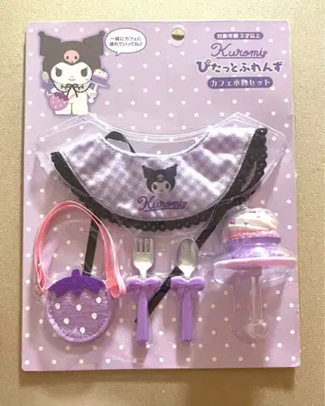 딱 붙는 프렌즈 카페 잡화 세트 쿠로미 봉제 인형 산리오