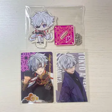 도쿄 에이리언즈 아크릴 스탠드 키링 클리어 카드 아메미야 레이지