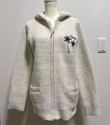 [ 로컬 모션 ] 보아 후드 자켓 팜트리 자수 남녀 공용 L