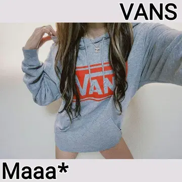 VANS 정말 귀여운 프론트 로고 후드티