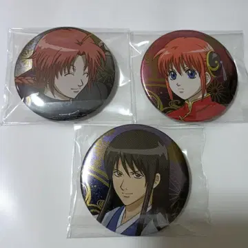 은혼 캐릭터 배지 컬렉션 세트 카무이, 카구라, 가츠라 코타로 캔뱃지