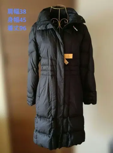 [ INED ] 롱 다운 코트 블랙 ( size 11 호 슬림 ) 하자품