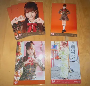 =LOVE 이코러브 오바 하나나 브로마이드 묶음 판매(6장)