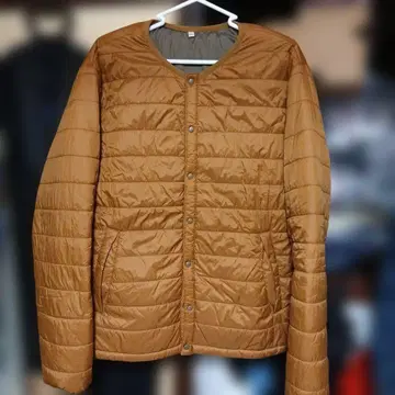 브라운 패딩 자켓