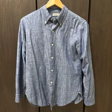 warehouse 버튼 셔츠