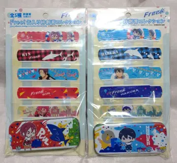 Free! 나나세 하루카 마츠오카 린 캔 밴드 컬렉션 세트