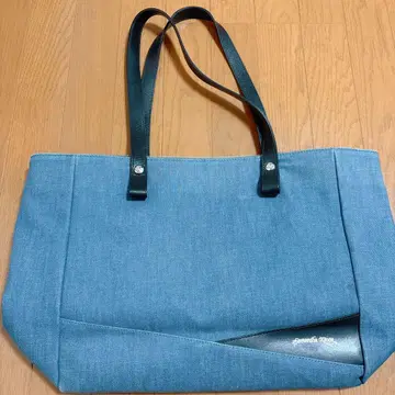 사만사 킹즈 토트백 타운용 데님 패턴