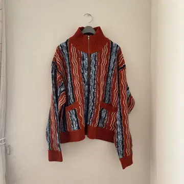 주말 가격 인하! [미사용품] 니코앤드 오렌지 계열 니트 가디건 M