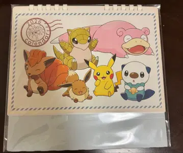 포켓몬 포켓몬 센터 엽서가 되는 탁상 달력 2026년