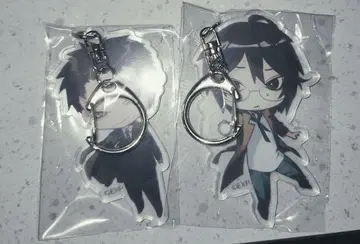 시인 마시타 사토루 야시키 카즈오 아크릴 키링 세트