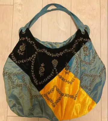 [누키테파] 토트백/비즈 자수/오리엔탈