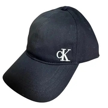 캘빈클라인 로고 캡 블랙 CK
