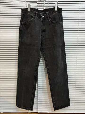 RUSTLER 블랙 데님 33/30