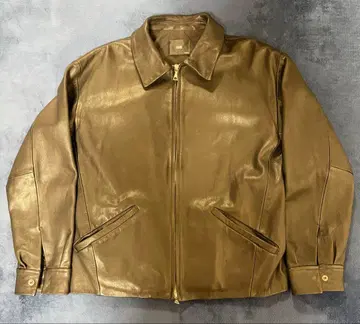 HARE 천연 가죽 가죽 자켓 M 사이즈