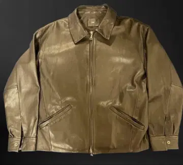 HARE 천연 가죽 가죽 자켓 M 사이즈