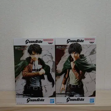 진격의 거인 Grandista 엘렌 & 리바이 피규어 세트