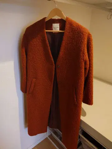 BEAMS 롱 코트 울 코트