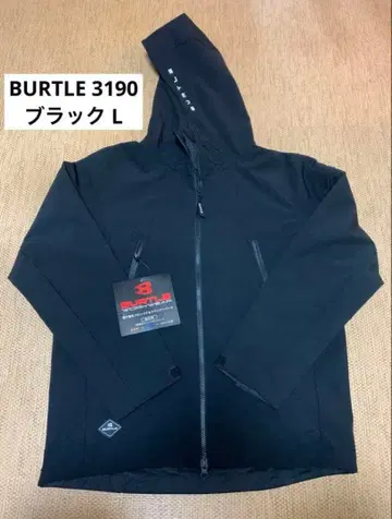 BURTLE 3190 방풍 후디 자켓 블랙 L