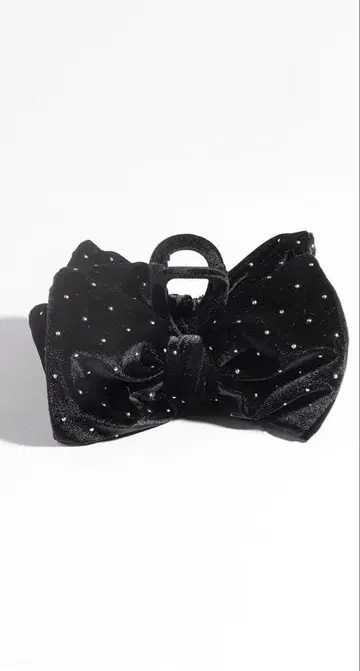 TRESSE BRIGITTE dot ribbon clip