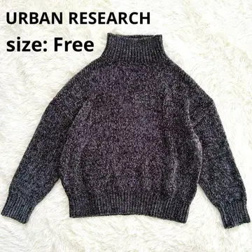 URBANRESEARCH 어반 리서치 니트 여성용 하이넥 F