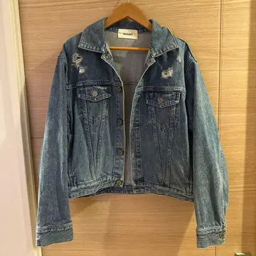 snidel 데미지 데님 자켓