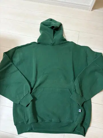 러셀 애슬레틱 그린 후드티 L 사이즈