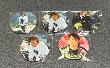 타니야마 키쇼 캔뱃지 5개 세트