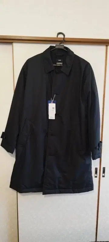 SHIPS 블랙 충전솜 남성용 코트