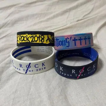 원오크 러버밴드 라버밴드 ONE OK ROCK 4개 묶음 판매