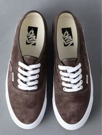 미사용 새상품 VANS 브라운 스웨이드 스니커즈 28.5