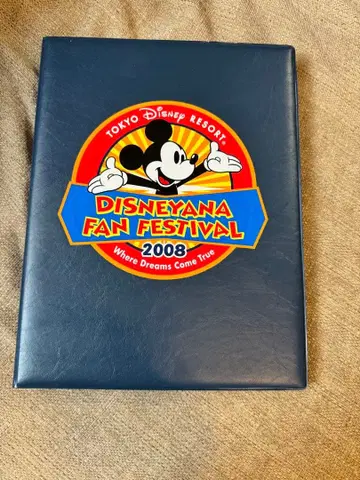 디즈니랜드 디즈니 아나 팬 페스티벌 2008 바인더