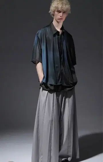 HARE 시어 레이어드 셔츠 ss