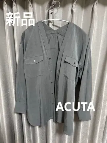 새상품 마렛메트 구매 노카라 V넥 오버 사이즈 셔츠 아우터