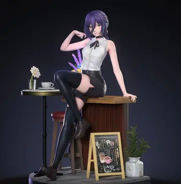 1/7 미도색 미조립 피규어 레진 키트 [ 레제 ]