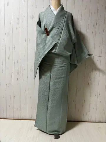 미사용 명장 가가문양 전채초목염 이로무지 m4391