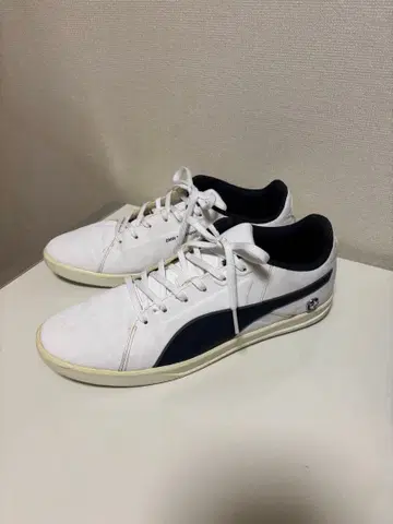 PUMA BMW 스니커즈 드라이빙 슈즈 화이트 26.5cm