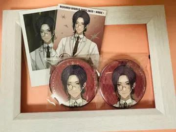 [ 셰린 버건디 ] 캔뱃지 폴라로이드 세트